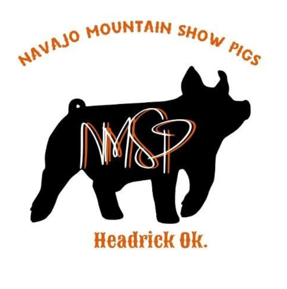 Navajo Mountain Show Pigs logo